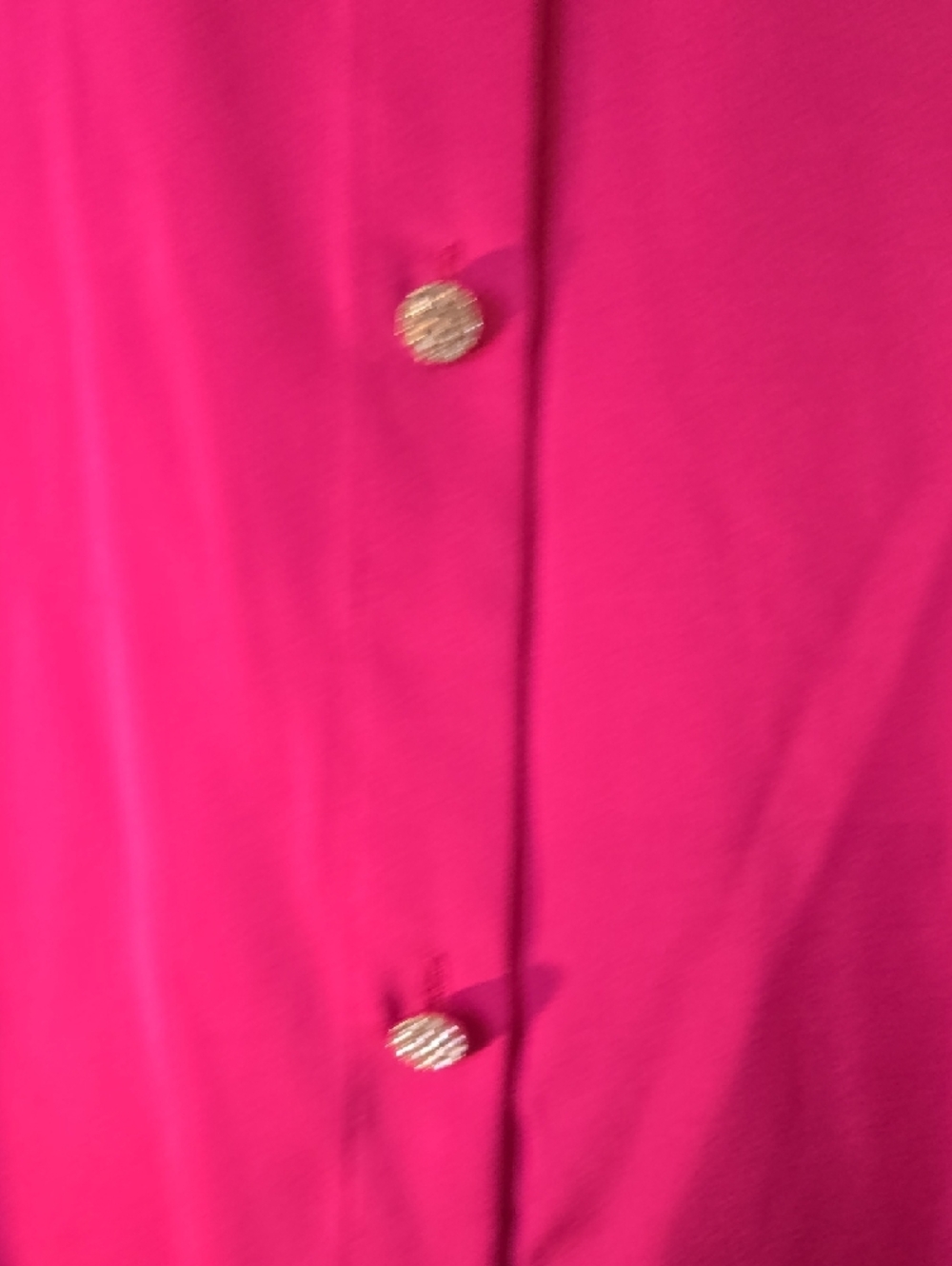 Halogen Fuchsia Button-Up Top - Picture 3 of 10